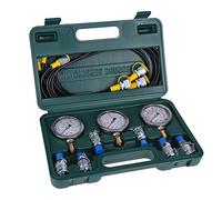Pressure Test Kit,Hydraulic Pressure Test Kit,with Testing Hose Coupling and Gauge,Diverse and Complete,for Construction Machinery Excavator Hydraulic Pressure Test
