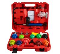 Pressure Tester for Coolant System - Heavy Duty Precision Quick Test - Radiator Pump Pressure Leak Detection Kit,for Vehicle Truck RV Water Tank Engine Hydraulic