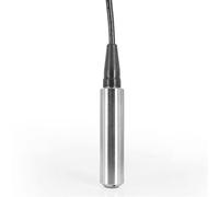 Pressure transducer 4-20mA RS485 Submersible Water Level Sensor 0-500M Range Customized Liquid Transmitter IP68 Waterproof DC12-36V(5M Range 5M Cable,4-20mA Output)