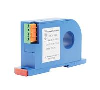 Pressure transducer AC DC Current Sensor 5A 10A 20A 30A 50A Current Transducer DC24V 4-20ma Hall Effect Current Transmitter JXK-10 22mm Hole Size Voltage DC12V(0-20ma Out,DC0-250A)