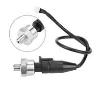 Pressure Transducer Psi 1 / 8NPT, Threaded Stainless Steel Pressure Transducer Sensor for Fuel Oil Air Water (100 PSI)