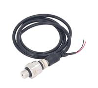 Pressure Transducer Sender Sensor 4-20mA, High Accuracy Pressure Sensor with G1/4 Aviation Plug for Water Oil Fuel Air, 0-1.6MPa Industrial Pressure Transmitter