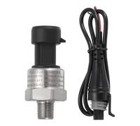 Pressure Transducer Sender Sensor With Connector 1/8" Npt 260 Psi Stainless Steel Pressure Transmitter Oil Fuel Water Air