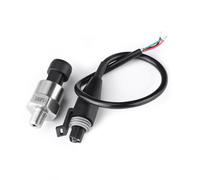 Pressure Transducer Stainless Steel Pressure Transducer Sensor 1/8NPT Thread Sensor for Oil Fuel Gas Water, 30psi 100psi 150psi 200psi 300psi 500psi Optional (300PSI)
