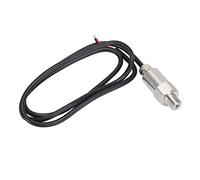 Pressure Transmitter Transducer Sensor, 4-20MA Output NPT1/4, High Sensitivity Water Pressure Sensor for Air Water Oxygen, DC 10-36V with 304 Stainless Steel Housing (Straight out line)