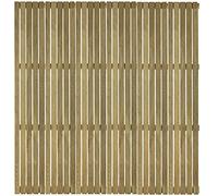 Pressure Treated Modern Slatted Fence Panel Vertical - Various Sizes (1800mm x 1800mm)