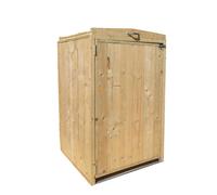Mercia Premium Pressure Treated Single Bin Store, Brown