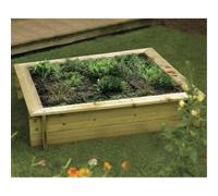 Pressure Treated Raised Bed/ Sandpit Cheshire Light Oak One Size