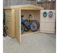Forest Shiplap Apex Large Outdoor Store - Pressure Treated One Colour