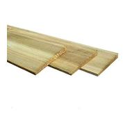 Pressure Treated Tanalised Green 6ft Feather Edge Boards (125mm x 11mm x 1.83m) 6ft - Garden Fencing Feather Edge Boards - Heavy Duty Close Boards (10)