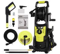 Pressure Washer, 1800W 135bar 450L/H Electric Jet Washer, Snow Foam pressure washer with Adjustable Spray Nozzle, High Power Washers