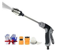 Pressure Washer, 360° Rotating Waterblitz Pressure Washer, 3 Spray Modes, Metal Joints & 7.5m Telescopic Tube for Car/Floor/Wall Cleaning (1 PC)