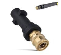 Pressure Washer Adapter, Brass Adapter with 1/4'' Quick Connect Female Fitting for Karcher K Series K2, K3, K4, K5, K6, K7 High Pressure Washer