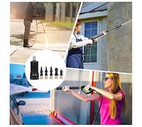 Pressure Washer Adapter for Karcher Systems Features Brass Quick Release Socket and Nylon Outer Casing (E)