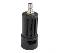 Pressure Washer Adapter G1/4, Black Plastic High-Pressure Water Male Thread Compatible E-Lite (F)