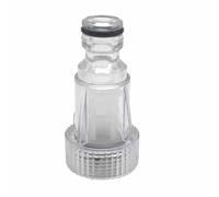 Pressure Washer Adapter, Garden Hose Connector, Water Inlet Filter Replacement Tool, Quick Connect Sturdy Outdoor Cleaning, Hose Adapters for House, Family, Friends, Backyard, Patio, Lawn, 0.98 Inches