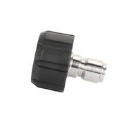 Pressure Washer Adapter Washing Accessories Replaces,Stainless Steel M22 to 3/8'' Quick Connect for High Pressure Washer, 15mm