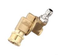 Pressure Washer Adapter with 7 Speed Swivel and 14 Inch Quick Connect Suitable for Connecting Various Nozzle Tips and Gutter Cleaning Attachments (Swivel Joint)