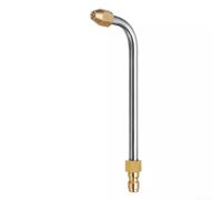 Pressure Washer Angled Lance, 30 degree/90 degree/U shape Extension Spray Wand Nozzle, 1/4" Male Quick Connect(17cm-90)