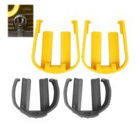 Pressure Washer C-Clips 4 Pack for Karcher K2 K3 K4 K5 K6 K7, Replacement Hose Trigger Clamps 2 Yellow 2 Grey ABS Quick Connector Locks Buckles, Karcher Pressure Washer Accessories