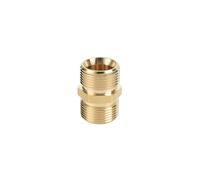 Pressure Washer Connector 22mm Male to 22mm Male Pressure Washer Adapter Brass Screw Hose Connetor (Pack of 1)