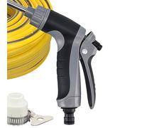 Pressure Washer - Cordless Adjustable Spray, Battery Powered Long Hose Cleaner, Eco Friendly Outdoor Rinse Tool | Handheld Washer for Cars Garden Yard Sidewalk Pathway Terrace Deck Fence