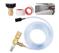 Pressure Washer Downstream Injector, Chemical Injector Kit with 3/8 Inch Quick Connect, Adjustable Soap Dispenser up to 4000PSI