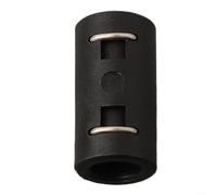 Pressure Washer Extension Hose Connector for LAVOR for Nilfisk for Bosch Lightweight Engineering Plastic Fitting Replacement Part Black 1 Pack(C)