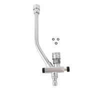 Pressure Washer Extension Wand Dual Connector, 1/4in Quick Connect Switch Double Tip Attachment for Home Boat Car Washing with Foam Cannon and High Pressure Water Flow