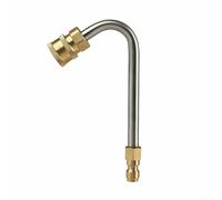 Pressure Washer Extension Wand Tool,90 Degree /120 Degree Curved Rod Replacement,1/4" Quick Connect Extension Wand(120 Degree)