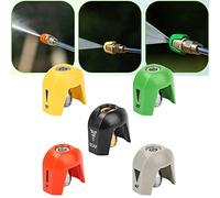 Pressure Washer Flat Nozzle 0/15/25/40 Degree 035 Orifice Quick Connect Nozzle Kit for SPX3000 Series