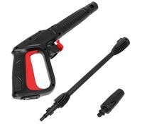 Pressure Washer Gun Replacement for Bosch, 2350psi High Pressure Washer Lance Trigger Gun Lance Replacement, Jet Wash Gun with Adjustable Spray Wand Nozzle Rotating Turbo Nozzle for AQT, Black Decker