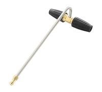 Pressure Washer Gutter Cleaner Attachment, Rotating Pressure Washer Turbo Nozzle with 1/4'' Quick Connect for Cleaning Brick&Concrete&Vinyl Surfaces, Max 4000PSI (Rotating Turbo)
