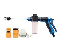 Pressure Washer, Handy Water Flusher, Rotating Multifunctional Accessory for Cleaning Driveway, Vehicle, Boat, Patio