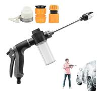 Pressure Washer - High Pressure Garden Hose Sprayer | Multifunctional Rotatable Cleaning Accessories for Cleaning Boat Patio Deck Outdoor Vehicle Wall Driveway Wall Vehicle Adjustable Nozzle Kit