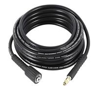 Pressure Washer Hose, Brass Fitting Power Washer Hose Replacement, 40MPa/5800PSI Pressure Washer Pipe for Karcher K2 K3 K4 K5 (6M/19.68FT)