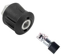 Pressure Washer Hose Connector Converter Power washer outlet adapter M22 for Karcher Bosch Nilfisk High Pressure Washer Hose (Color : For Bosch Metal)