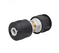 Pressure Washer Hose Extension Adapter Made from Aluminum Alloy for Multi-brand Compatibility and Reliable Hose Attachment (A)