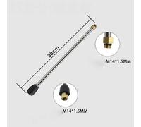 Pressure Washer Jet Extension Wand Rod Stainless Steel | Extends your high pressure wash jet reaching difficult outdoor areas effortlessly whilst maintaining a secure connection.