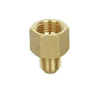 Pressure Washer Jet Wash Brass Reducing Hose Connector Female/Male 22mm / 18mm / 14mm to 14mm / 18mm / 22mm Female/Male Flat Threaded (18mm F to 14mm M)