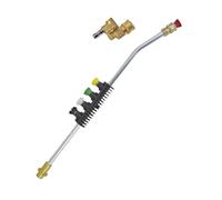 Pressure Washer Metal Wand Tips Water Spray Lance Spear Quick Jet Tips Rotating Turbo Nozzle for Karcher K High Presure Washer(Type C)