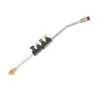 Pressure Washer Metal Wand Tips Water Spray Lance Spear Quick Jet Tips Rotating Turbo Nozzle for Karcher K High Presure Washer(Type D)