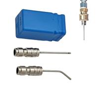 Pressure Washer Needle Tip Nozzles - Stainless Steel Portable Quick Assembly Kit - Flush Lance Extension with Spray Tips | For Car Interior, Outdoor, Home, Garage, Garden and Patio