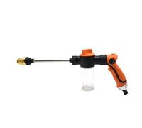 Pressure Washer Nozzle - 15.16x7.09x1.97 in ABS Aluminum Hose Sprayer Adjustable Cleaning Tool Quick Connect Car Wash Garden Irrigation Wand Portable Heavy Duty Kit | High Pressure Cleaning Sp