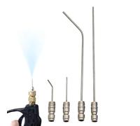 Pressure Washer Nozzle Kit - 4PCS Stainless Steel 40° Spray Tips, 1/4" Quick Connect Pressure Washer Nozzles for Cleaning Washing Machine Drum, AC Condenser Coil, Chassis, Garage & Home Stain Removal