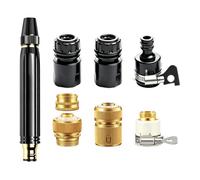 Pressure Washer Nozzle, Long-Range Sprayer Head, Outdoor Cleaner with Sturdy Layer, Water Utility with Refined Texture, 1-Piece Tool Category, Garden Patio Driveway Accessory for Lawn Fence Garage