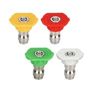 Pressure Washer Nozzle - Stainless Steel Connection 3x2.8x2cm, Quick Connect Tip, High Pressure Nozzles for Car Washing, Garden Lawn Maintenance