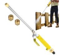 Pressure Washer Nozzle, Water Hose Pressure Nozzle, Spray Head Car Washing Garden Hose Nozzle, Portable Quick Cleaning Pets Shower Disc for Decks, Driveways, Patios