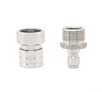 Pressure Washer Quick Connect Fitting Stainless Steel 22 X 1.5 Mm Thread Built For Long Term Use Under High Pressure Conditions