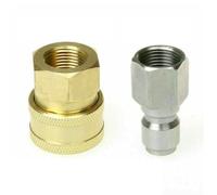 Pressure Washer Quick Release G3/8 Male/Female Fitting Coupling Probe Connector